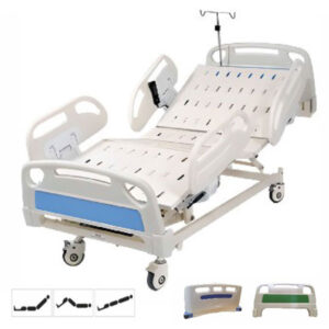 I.C.U Bed – Three Functional Electric with ABS Railing (Deluxe)