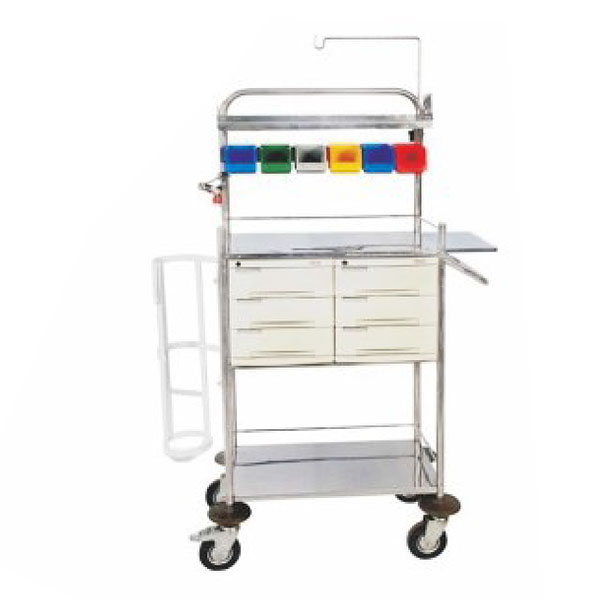 Crash-Cart-with-SS-Drawers-11050